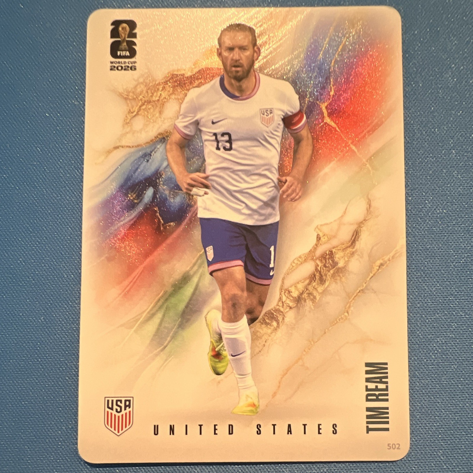2026 Panini FIFA World Cup 2026 Tim Ream Color Blast United States Soccer #502