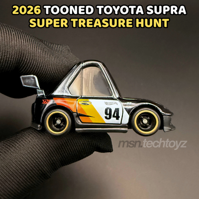 2026 Hot Wheels STH Tooned Toyota Supra #94 Super Treasure Hunt