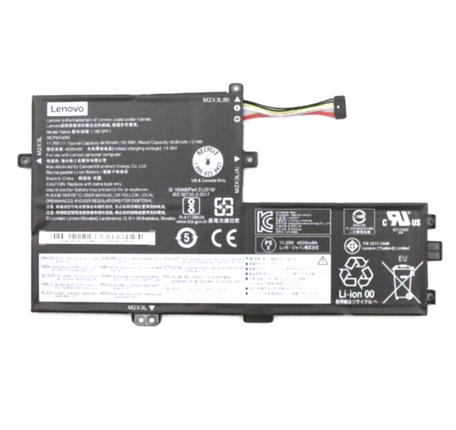 Lenovo Ideapad S340-15IIL 52.5Wh 3 Cell 11.4V Battery - 5B10T09097