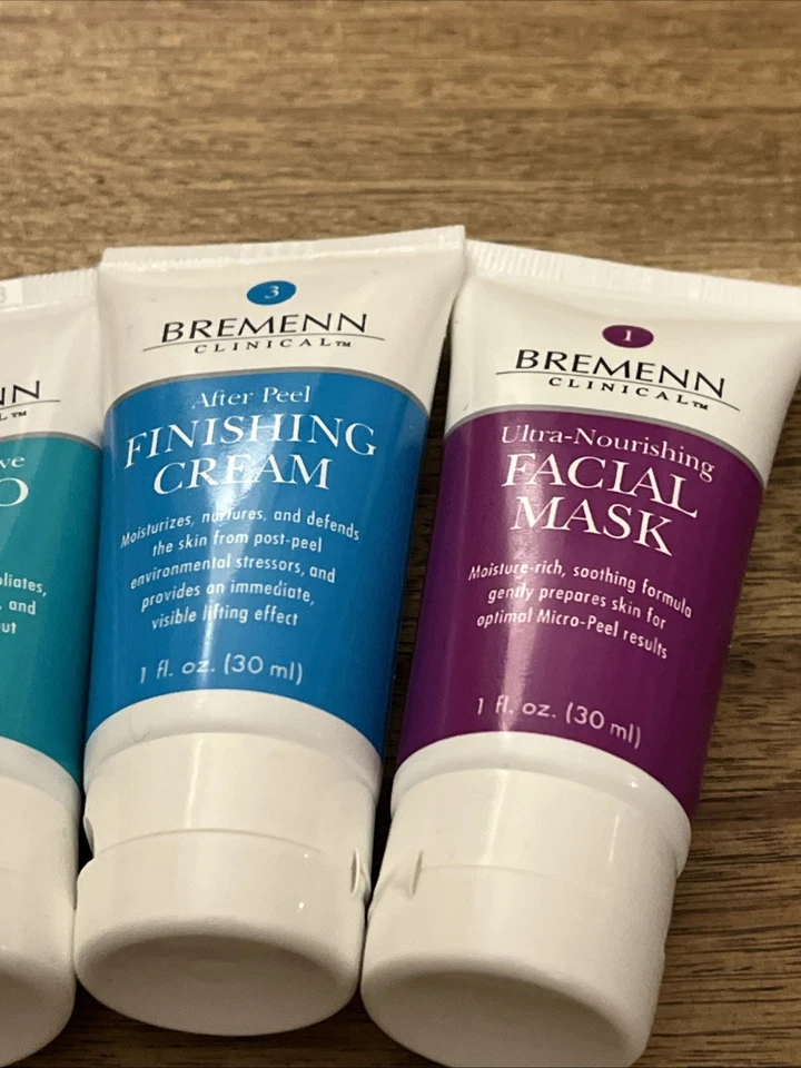 Bremenn Clinical Micro Peel System, 3 Peças, 4 Tratamentos Semanais NOVO LACRADO - Imagem 4 de 4