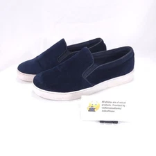 Vionic 356 Midi Slip On Walking Loafer Shoe Womens Size 7 TVW4810 Blue White