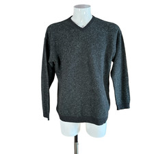 Peter Mass Vintage Herren Pullover grau melie...