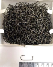1 CTN. OF 1,000 LOOSE SIZE 8 JIG HOOKS # 32760 NEW! GREAT BUY!  FREE SHIPPING!