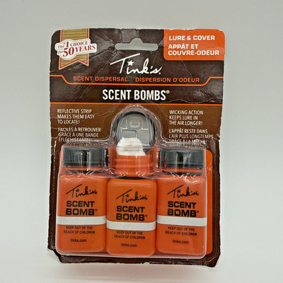 Tinks Scent Dispersal Scent Bombs Lure Scent Reflective Strip