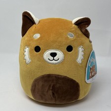 Squishmallow Kellytoy 8" Seth the Red Panda Soft Plush Stuffed Animal NWT New