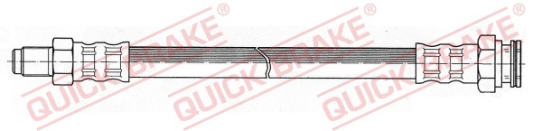 Rear Left QUICK BRAKE 32.095 Brake Hose for ALFA ROMEO,CITROËN,FIAT,LANCIA,PEUGE