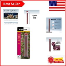 Coralline Red Epoxy Putty for Aquariums - 4 oz Non-Toxic Coral Mounting Solution