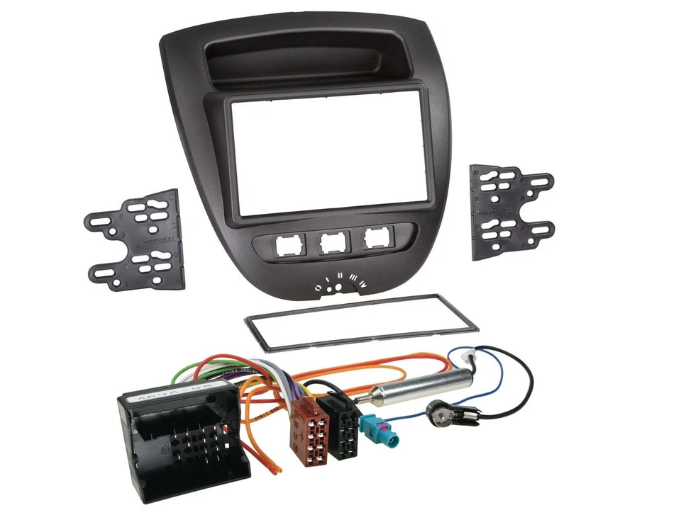 Pioneer DAB MP3 2DIN Bluetooth USB Autoradio für Citroen C1 Peugeot 107 Toyota A - Bild 3 von 4