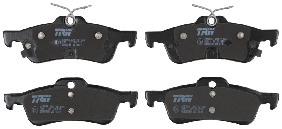 TRW Plaquettes de frein Arrière pour HONDA CIVIC IX (FK) CIVIC IX Tourer (FK) - Photo 2/4