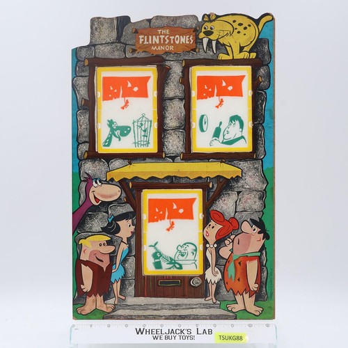 Flintstones Window Whacker Spiel mit Windows Transogram Hanna-Barbera 1961