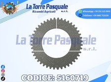 5160719 DISCO FRIZIONE CENTRALE TRATTORE FIAT 355C 455C 505C Ecc..