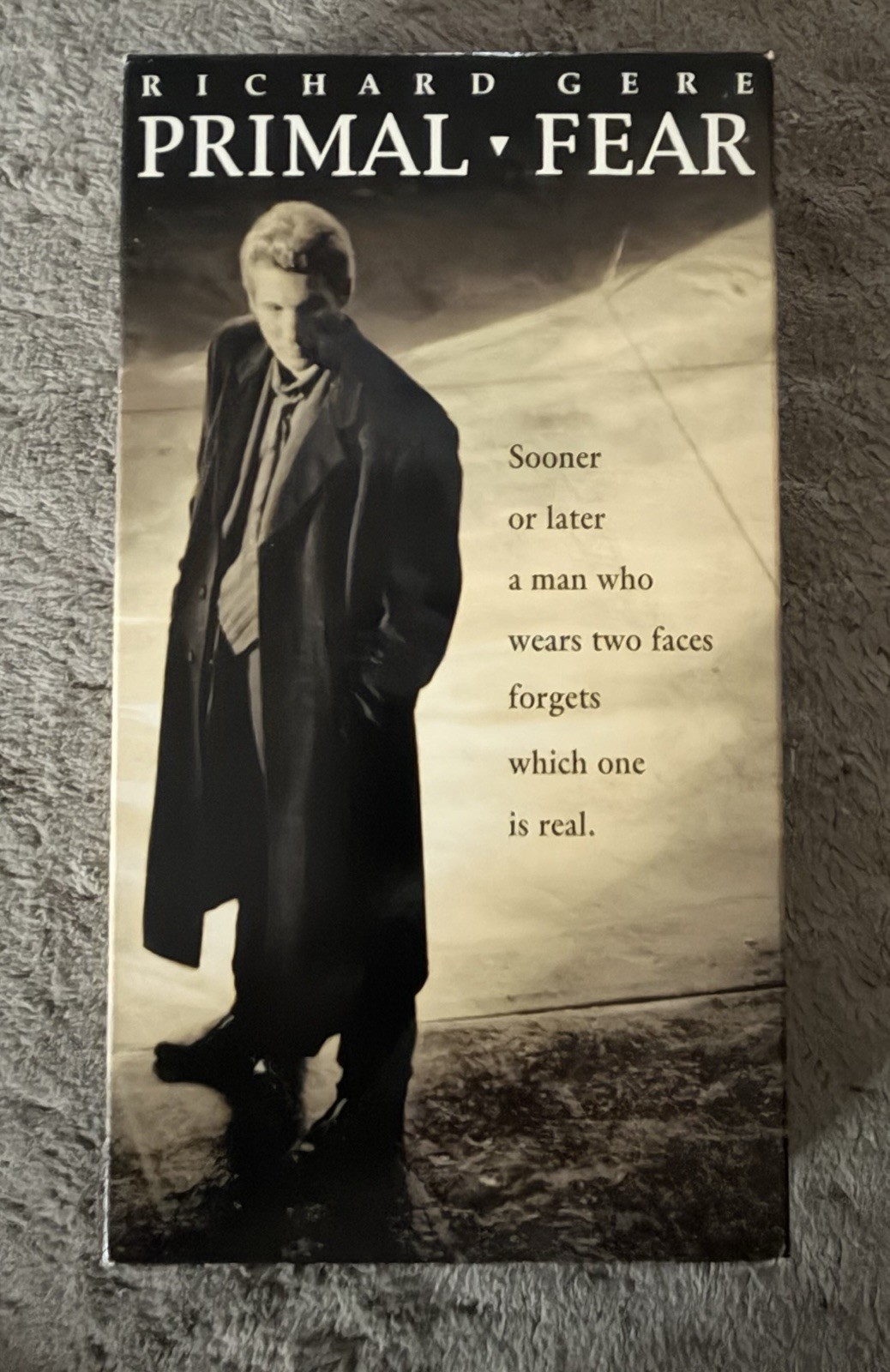 Vintage 1996 VHS Tape “Primal Fear” Richard Gere And Edward Norton