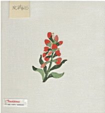 Vintage wildflower Hand Painted Traditions Needlepoint Canvas Betty Smith 18 ct