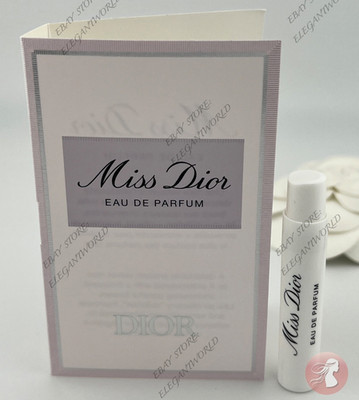 Miss Dior Eau De Parfum Sample Spray Vial - 1 ml / 0.03 oz New with Card