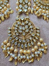 indian earing and tikka set