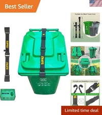 Heavy Duty Trash Can Lock Strap Wildlife Proof Raccoon Bear Resistant 75 Inch