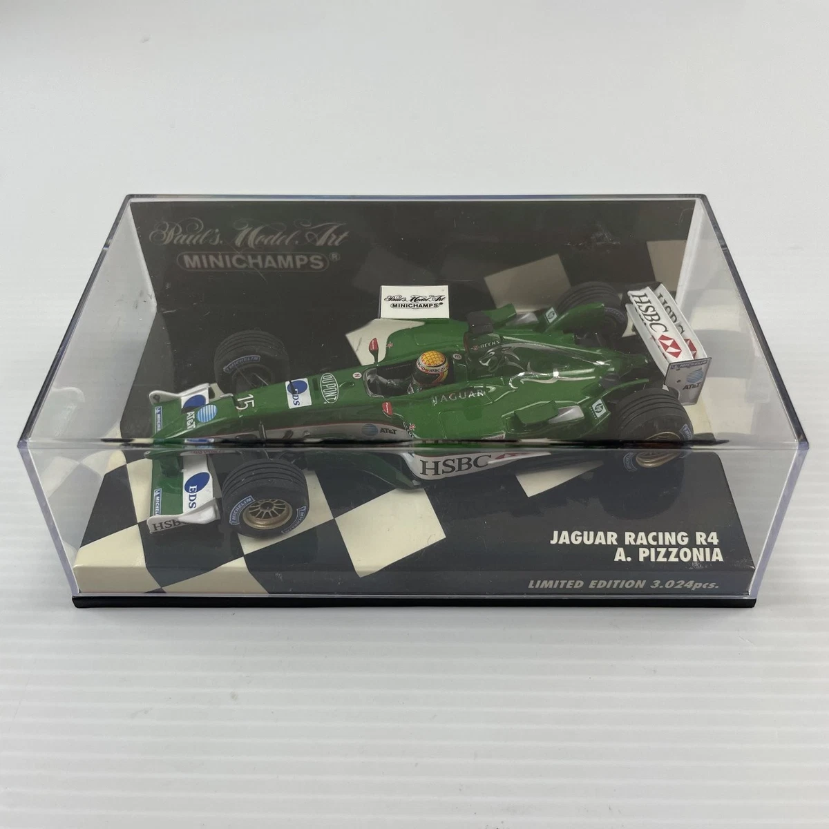 ジャガーレーシング 1/43 2001 #18 Jaguar Diecast Formula 1 Cars for