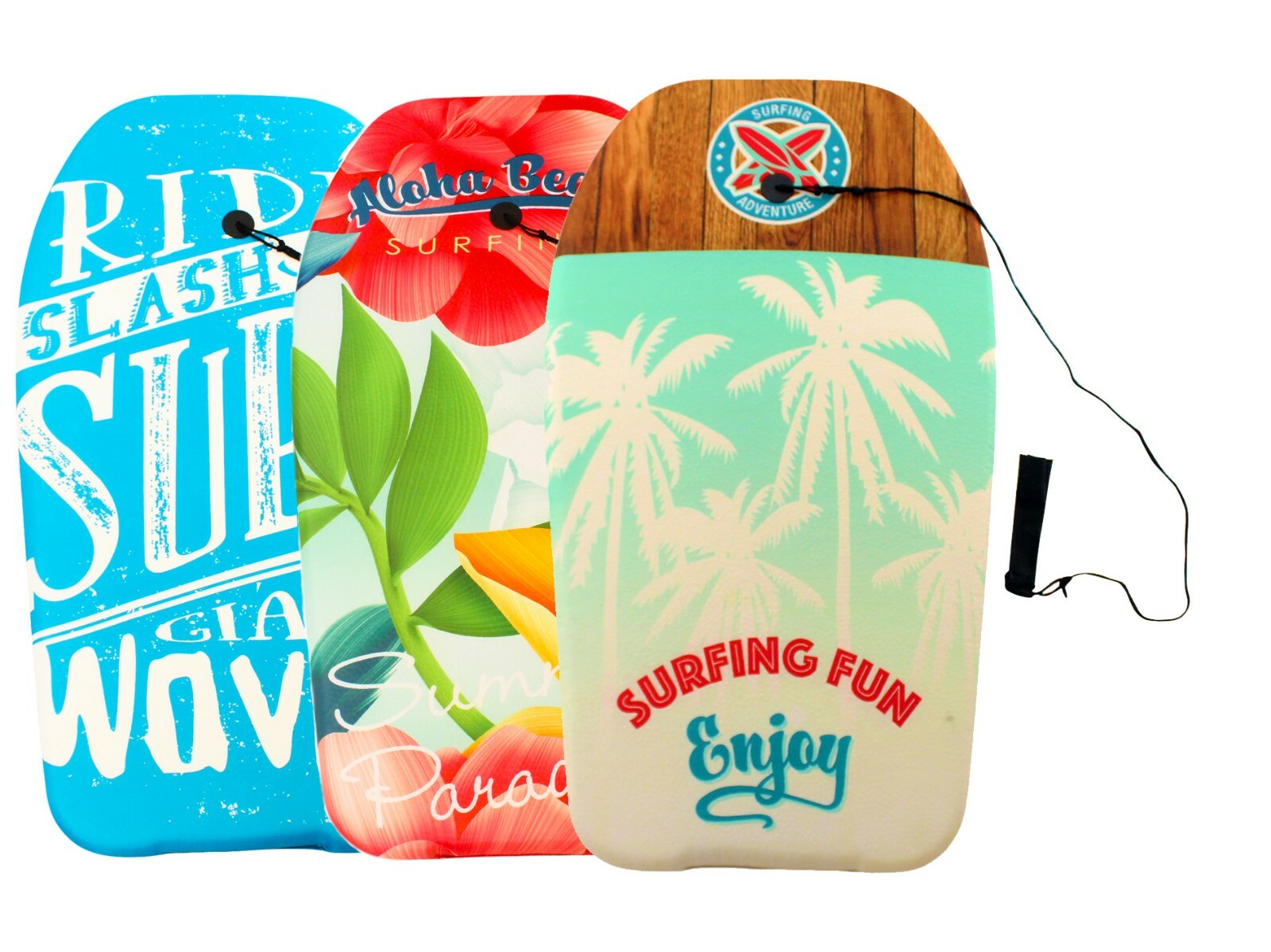 84cm Playa Tabla Bodyboard Niños & Adulto Tabla de Surf Correa & Enchufe Body