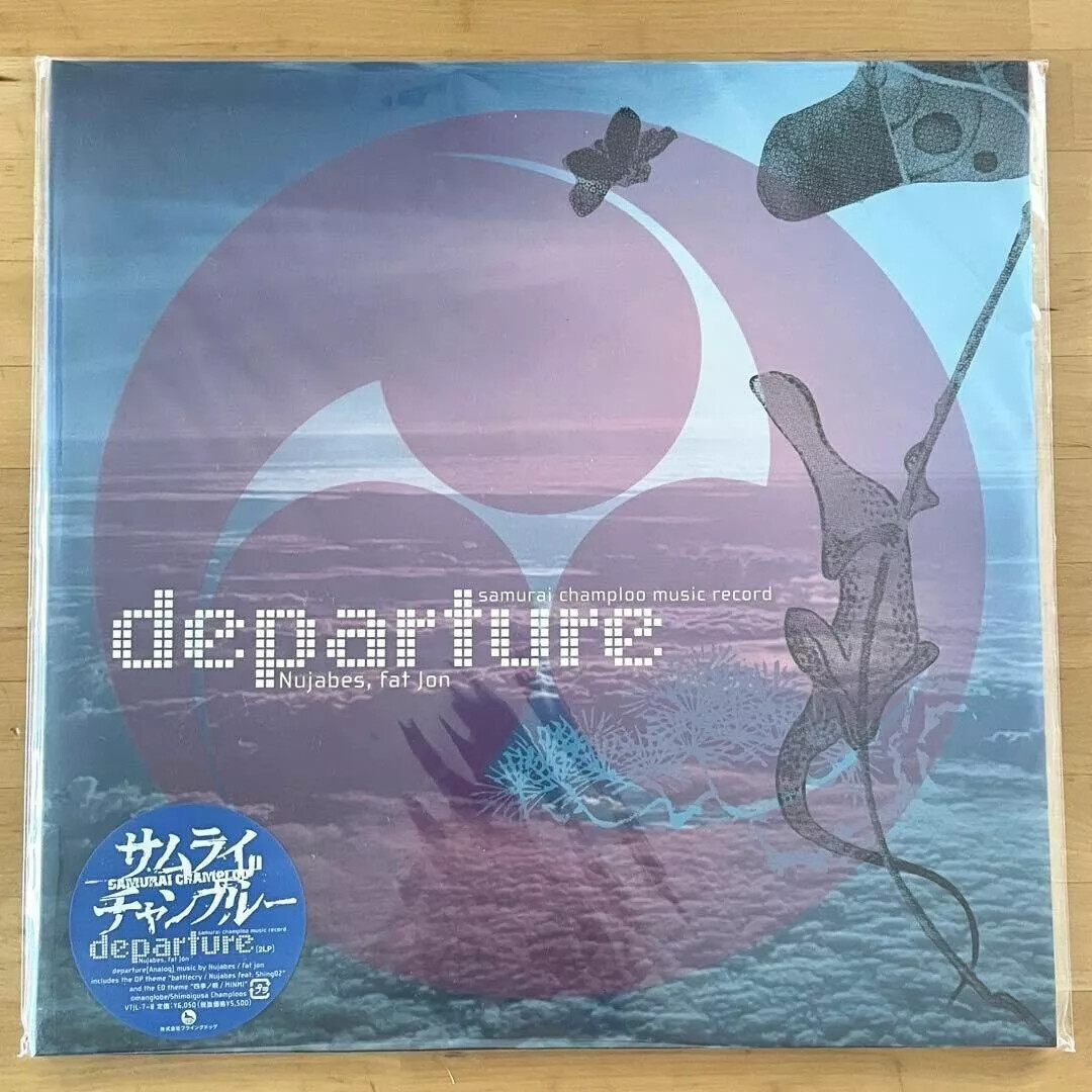 未使用品 レコード 2LP　Samurai Champloo　Departure Samurai Champloo Music Record Departure Nujabes 2LP Vinyl