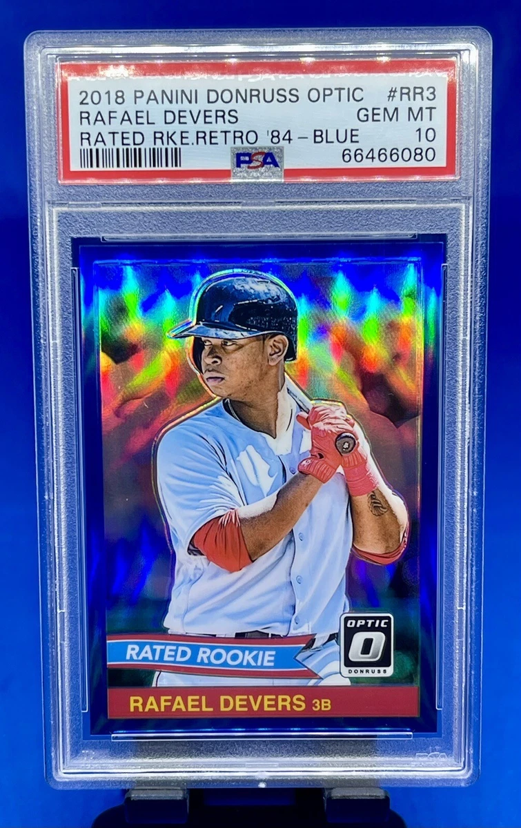 Rafael Devers 10 Graded Baseball Sports Trading Cards