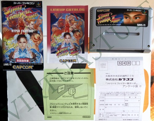 STREET FIGHTER II TURBO, 2, NINTENDO SUPER FAMICOM, JAPAN MARKET, GOOD CONDITION - Picture 5 of 8