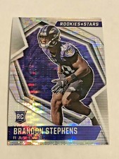 2021 Rookies & Stars Football Pulsar Prizm Rookie - Brandon Stephens RC - Ravens