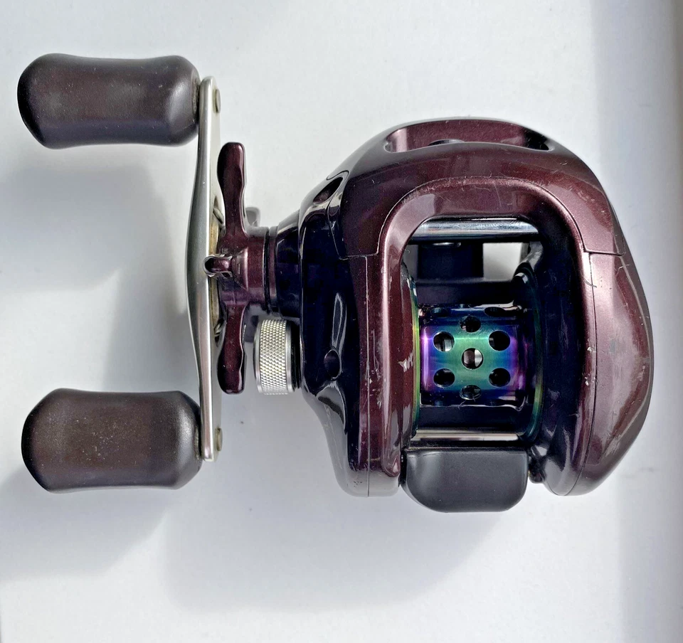 Shimano Scorpion 1001 4x4 SVS Baitcastrolle Linkshand Angelrolle JAPAN - Bild 3 von 4