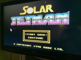 Solar Jetman: Hunt for the Golden Warship (Nintendo NES) - Probado, Funciona