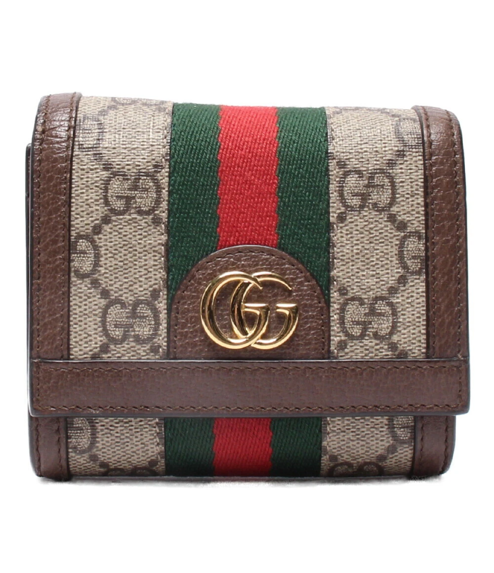 Portefeuille Gucci Bi Fold Ophidia GG Suprem