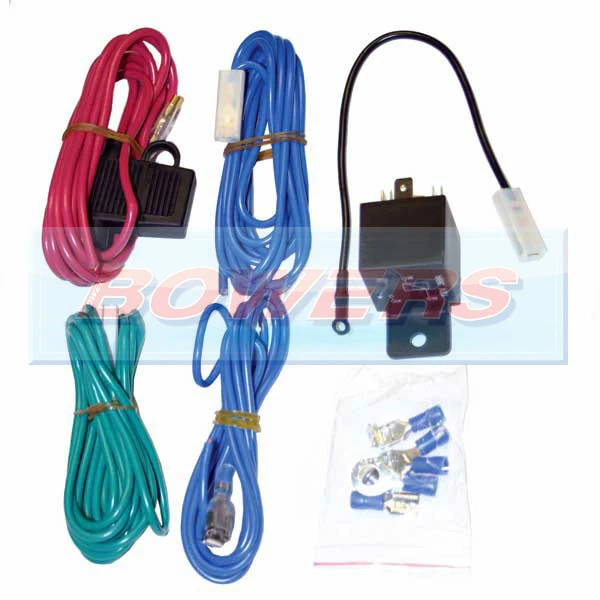 Kit faretti 2x5" BMW MINI CROMATI CON STAFFE E KIT CABLAGGIO - Immagine 4 di 4