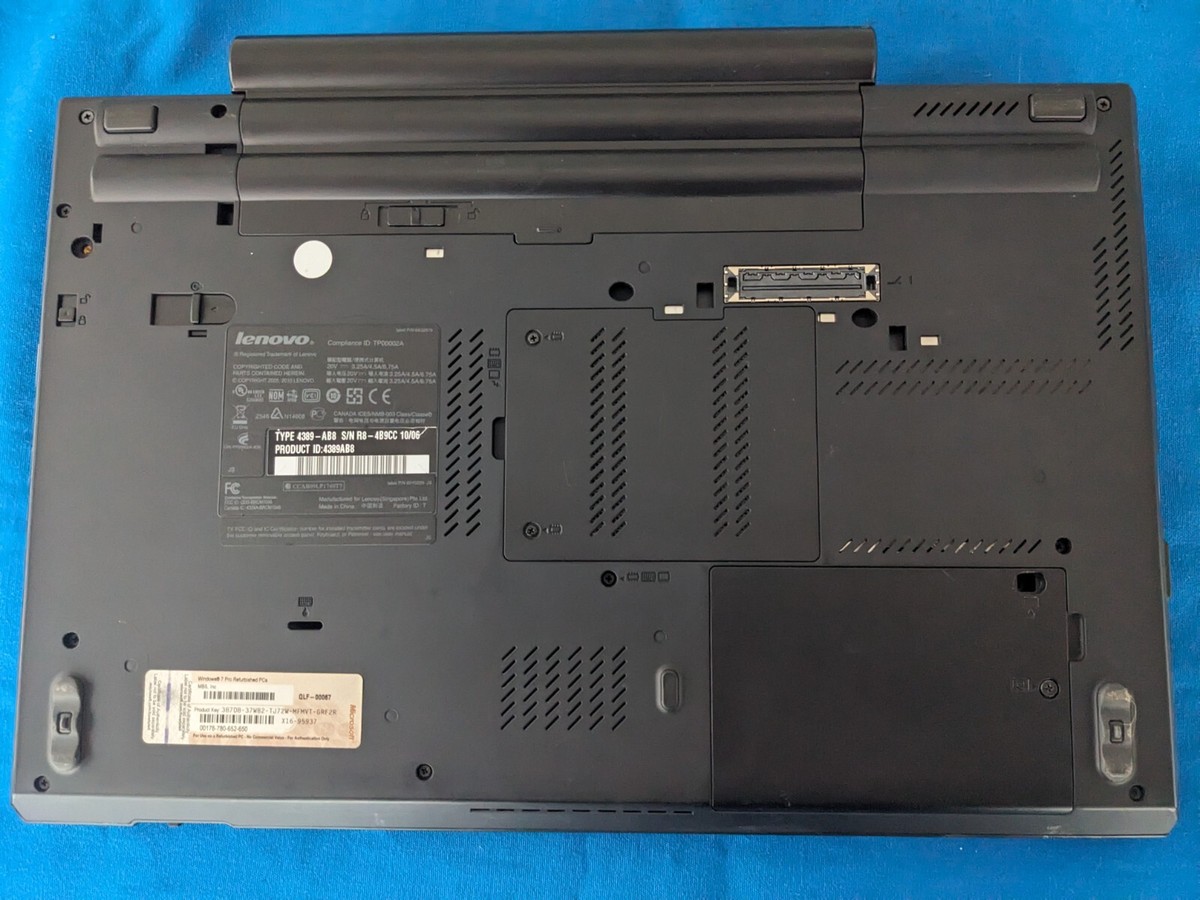 Lenovo ThinkPad W510, 15.6