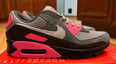nike air max 90 cool grey black hyper pink