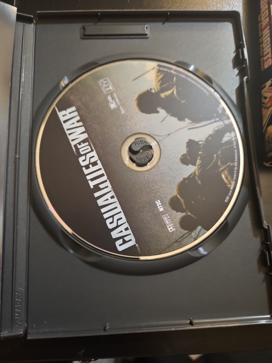 Casualties of War (DVD, 1989, Widescreen, Michael J. Fox) | eBay