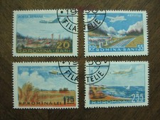 Romania Mi No. 1626-1629, Airmail Complete Gest