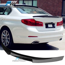 Fits 2017-2023 BMW 5-Series G30 M4 Style Carbon Fiber CF Trunk Spoiler