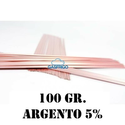 Bacchette Per Saldatura Con 25% Argento | 100 Gr | 1,5x500mm | Per Rame, Ferro, Acciaio | Senza Cadmio - Foto 8