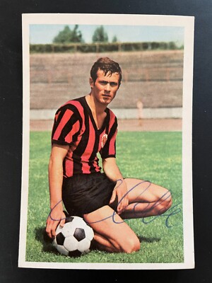 Ernst Abbe - E. Frankfurt - Original-Autogramm - Bergmann - 1967/68 - ungeklebt