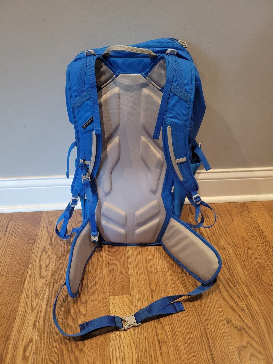 Columbia Rocky Point Frame Backpack Blue | eBay