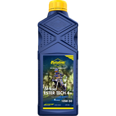 Putoline Ester Tech 4+ Off Road 10W/60 Fully Synth 4-Stroke Engine Oil 1L 70638