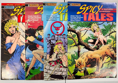 Spicy Tales 1 Special, 6, 12 & 16 (Eternity Comics)