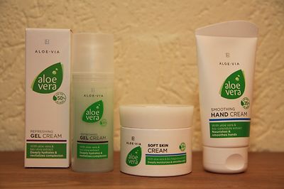 LR ALOE VIA Aloe Vera Krperpflege Set Zarte Hautcreme Handcreme Gel Creme  | eBay.de