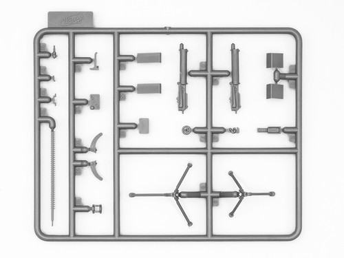 WWI British Vickers MG Crew Vickers MG& 2 figures ICM 35713 Scale model kit 1/35 - Picture 4 of 11