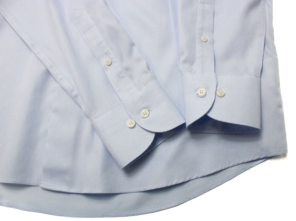 Chemise Habillée Suitsupply Slim Fit Homme - Taille 41L/16L, Bleu, Coton, Col Italien, Neuve Sans étiquettes