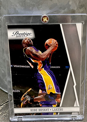 KOBE BRYANT CARD EARLY REVERSE DUNK RARE SP INSERT PANINI LAKERS