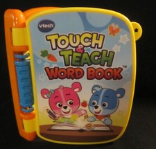 VTech Touch and Teach Word Book Letters Music Words Sounds Cody and Cora
