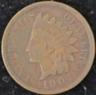 1904 VERY FINE Indian Head Cent