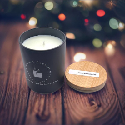 Aydens Candles - Peppermint Scented Candle #221