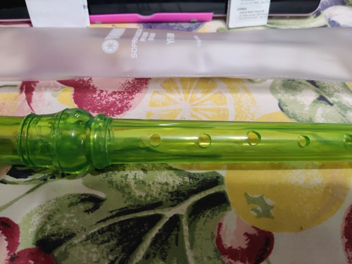 Yamaha YRS-20BG Soprano Recorder - Green - Picture 6 of 10