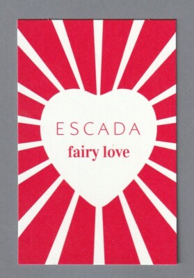 Advertising card - advertising card - Fairy Love by Escada