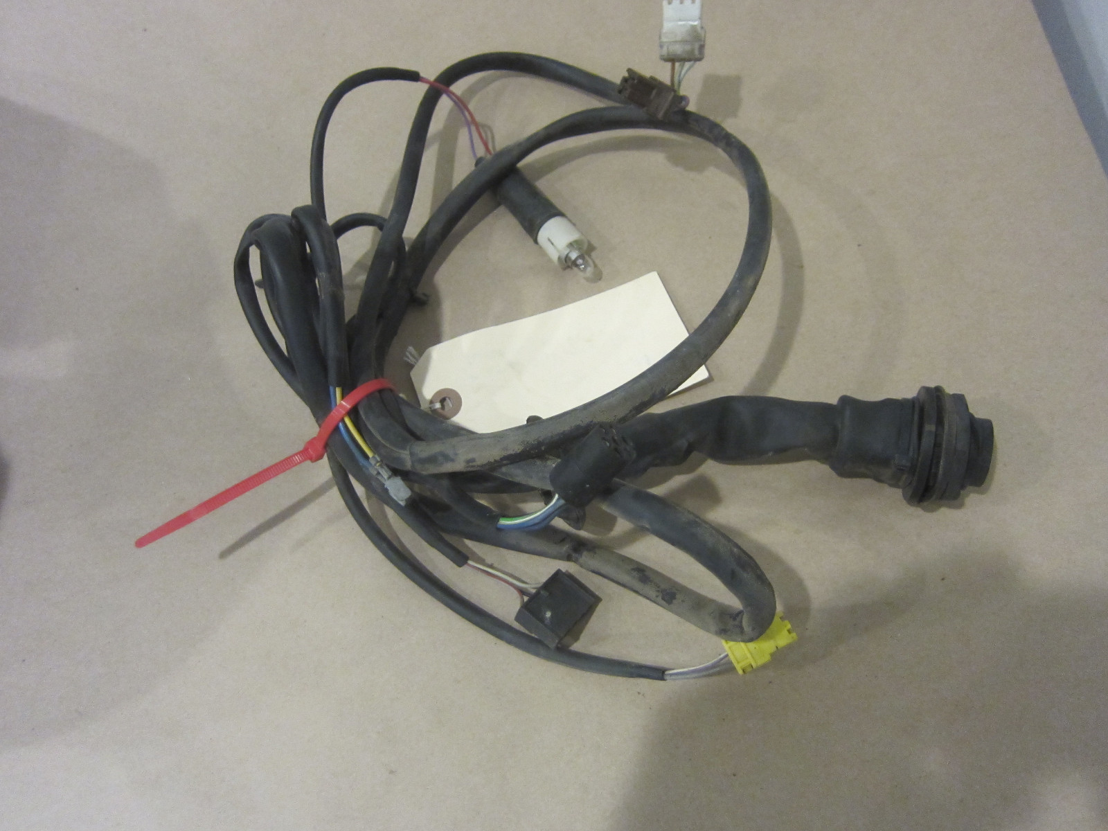 Ferrari Testarossa  RH Door Wiring Harness/Cables. Part# 131912